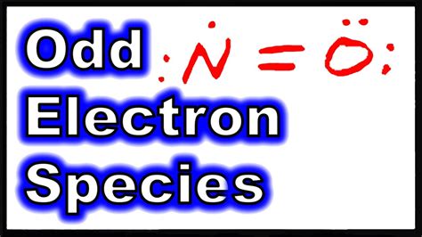 odd electron species|Lewis Theory XIII: Odd Electron Species .